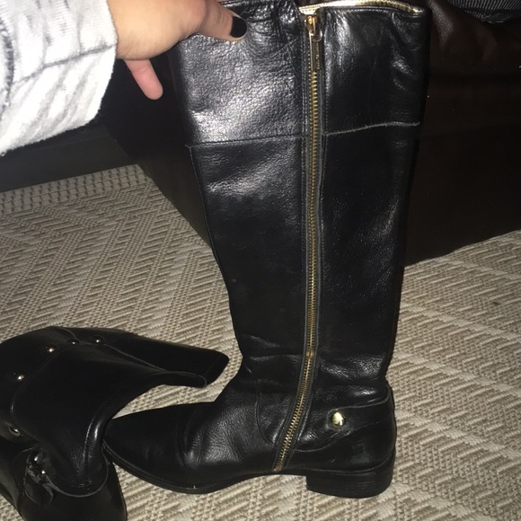 Michael Kors black studded boots 5.5 - Picture 4 of 6